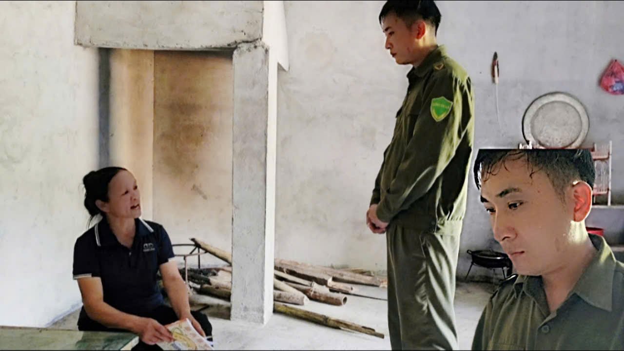The policeman went to his mother-in-law's house, but her attitude made him worried