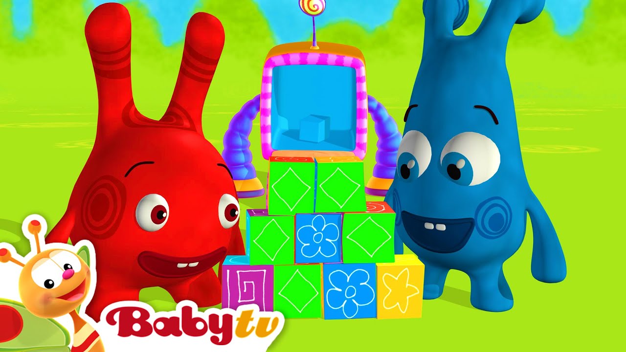 The Popiz Learn to Share 🤝 | Building Toy Tower @BabyTV
