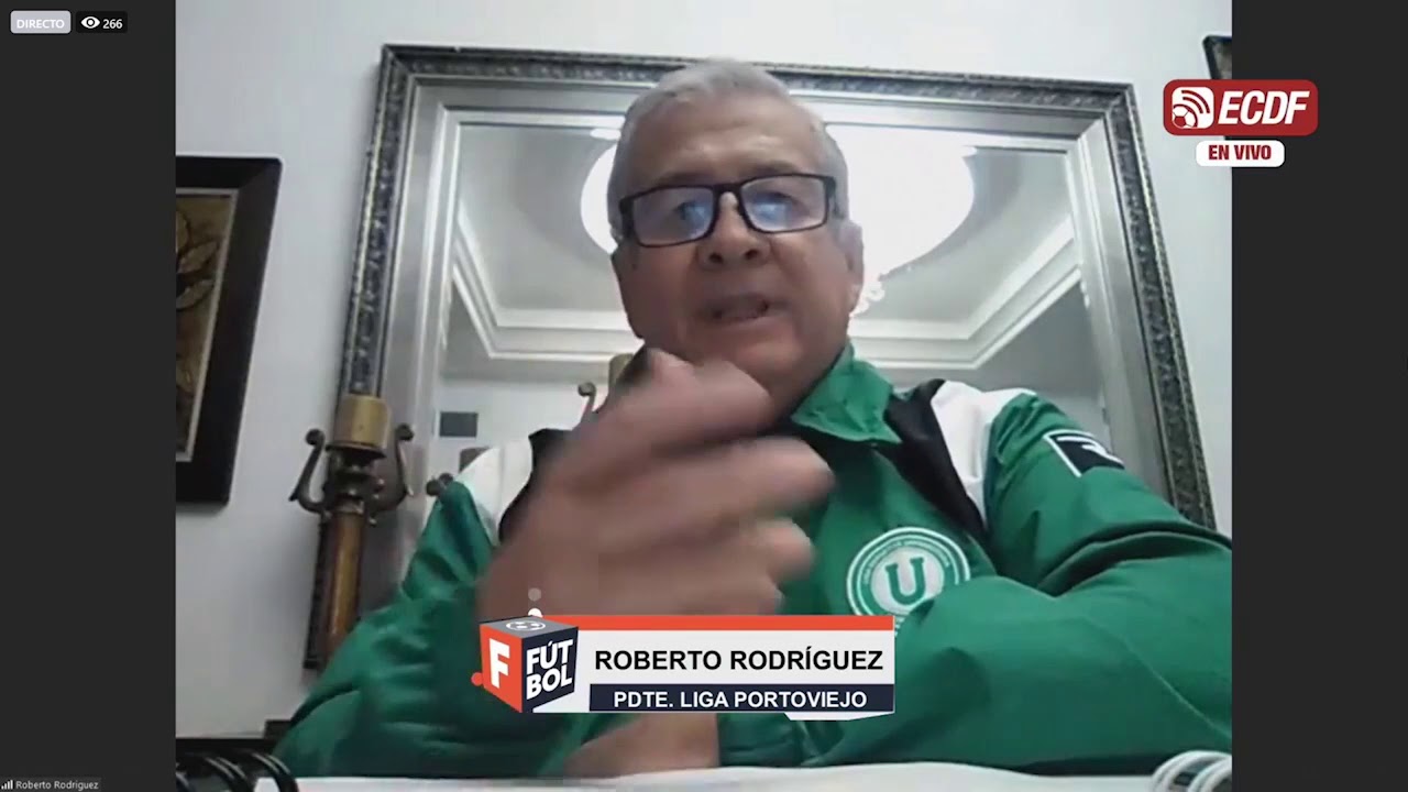 The president of LDU Portoviejo CLARIFIES Nicolás Queiroz