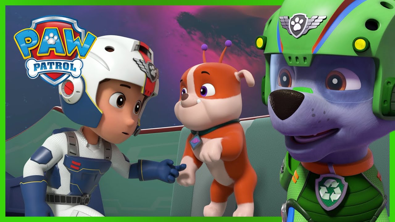 The Pups save Rubble in Outer Space and more! | PAW Patrol | Cartoons for Kids Compilation