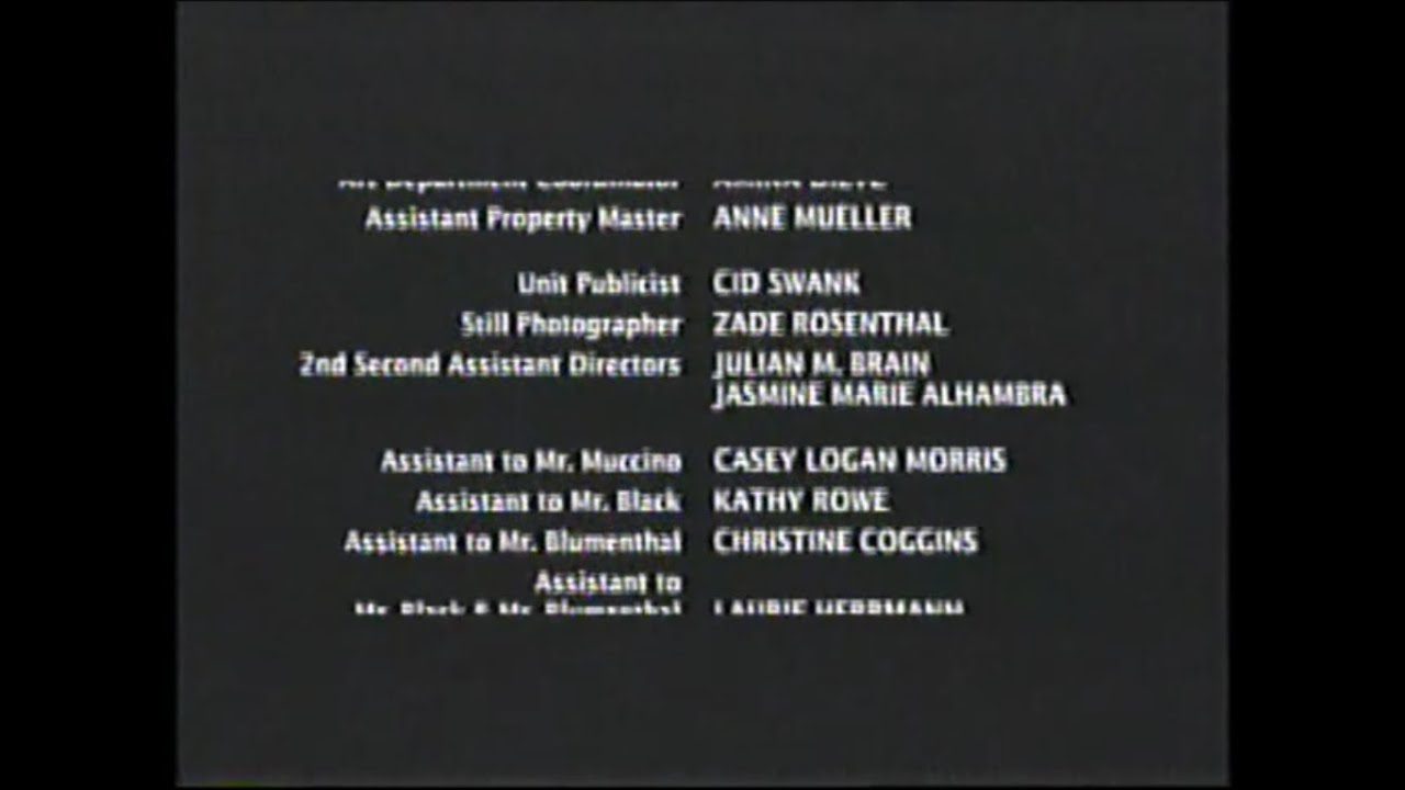 The Pursuit Of Happyness (2006) End Credits (TNT 2009)