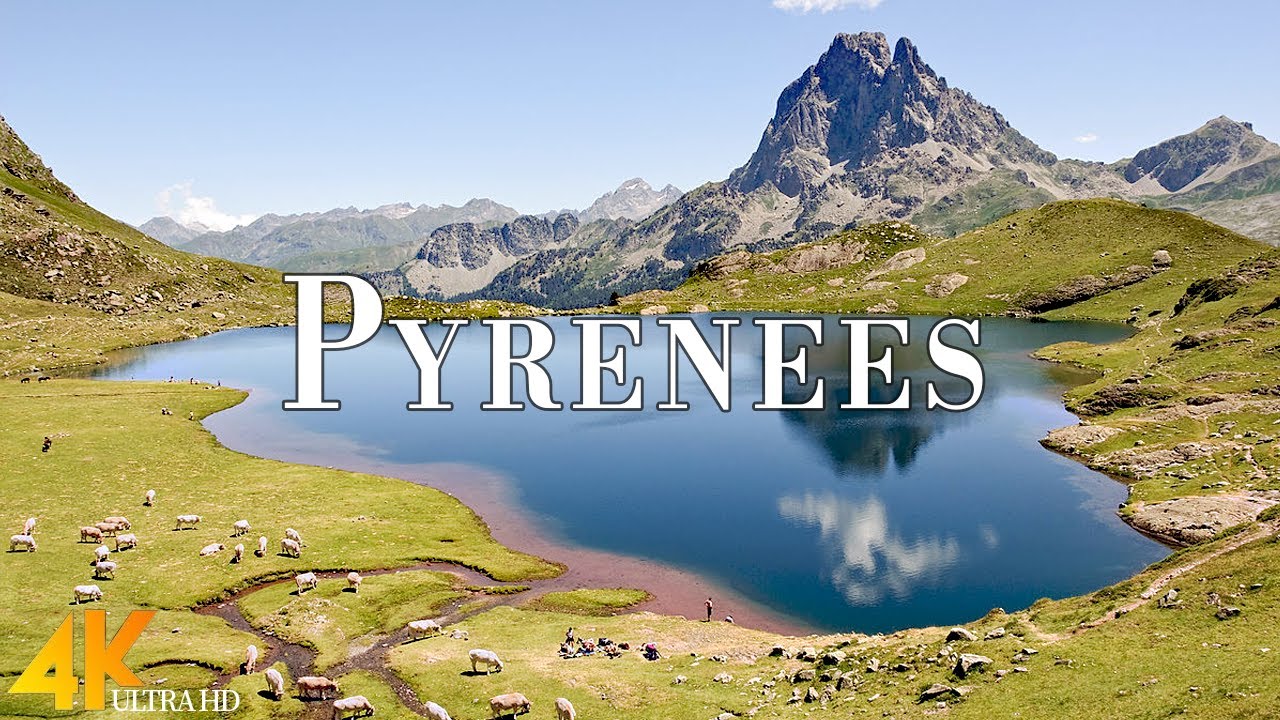 The Pyreness 4K Ultra HD • Stunning Footage Pyreness, Scenic Relaxation Film with Calming Music.