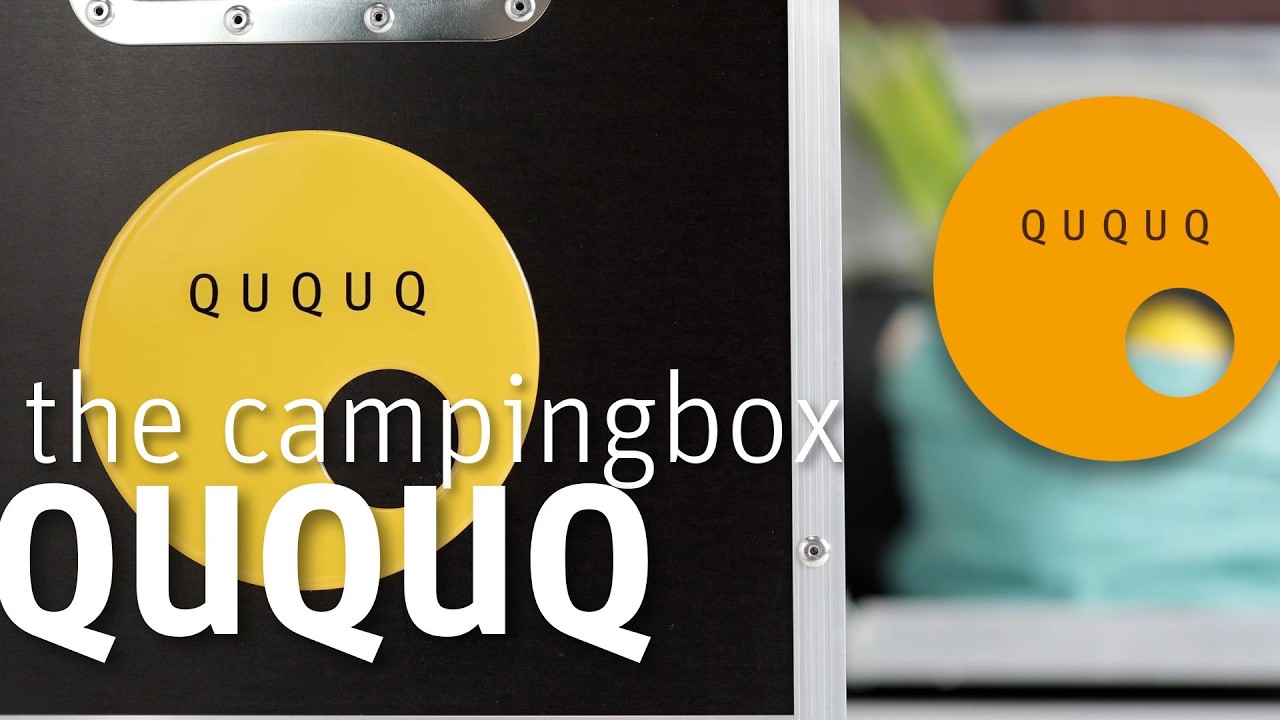 The QUQUQ campingbox | The mini mobile home in a box. From car to camper van in 1 minute