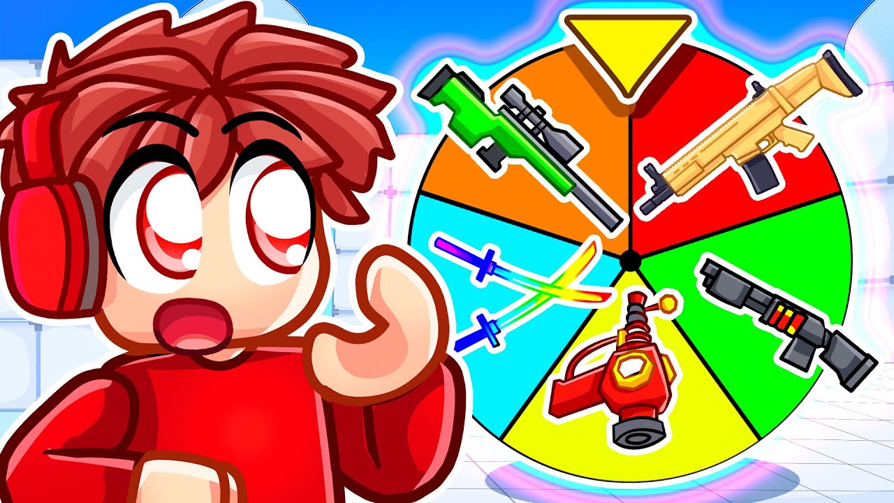 THE *RANDOM* GUN ONLY Challenge in Roblox Rivals!