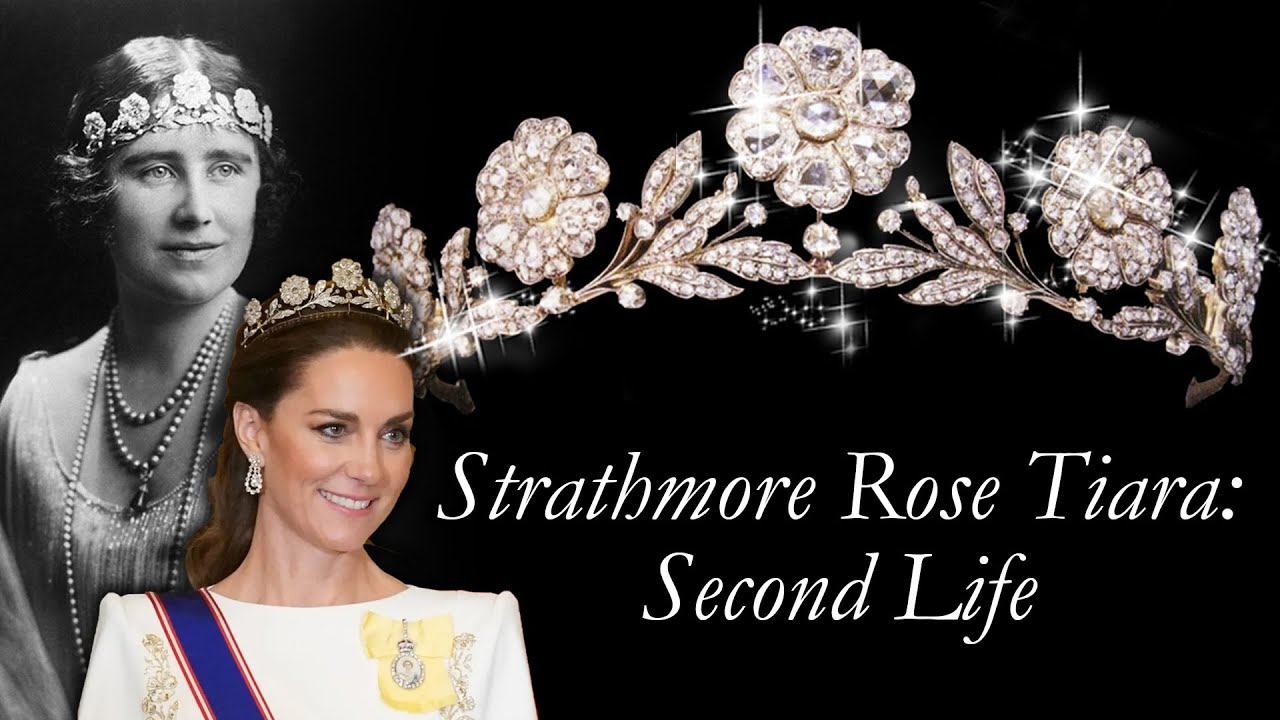 The Rare Strathmore Rose Tiara Makes its Unforgettable Comeback on the Princess of Wales