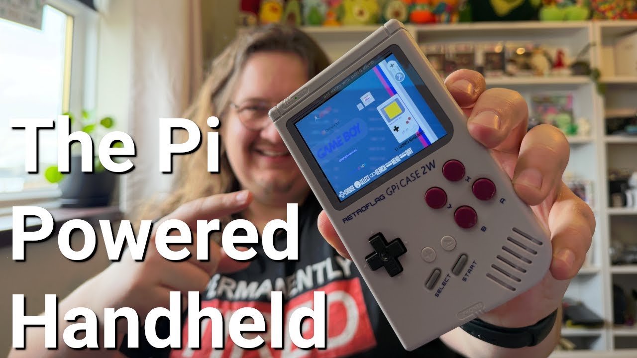 The Raspberry Pi (Zero 2w) Powered Handheld Games Console - RetroFlag GPi Case 2W Review ft Recalbox