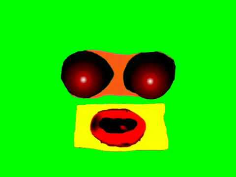 The real Klasky csupo nightmare splaat exe face green screen free to use