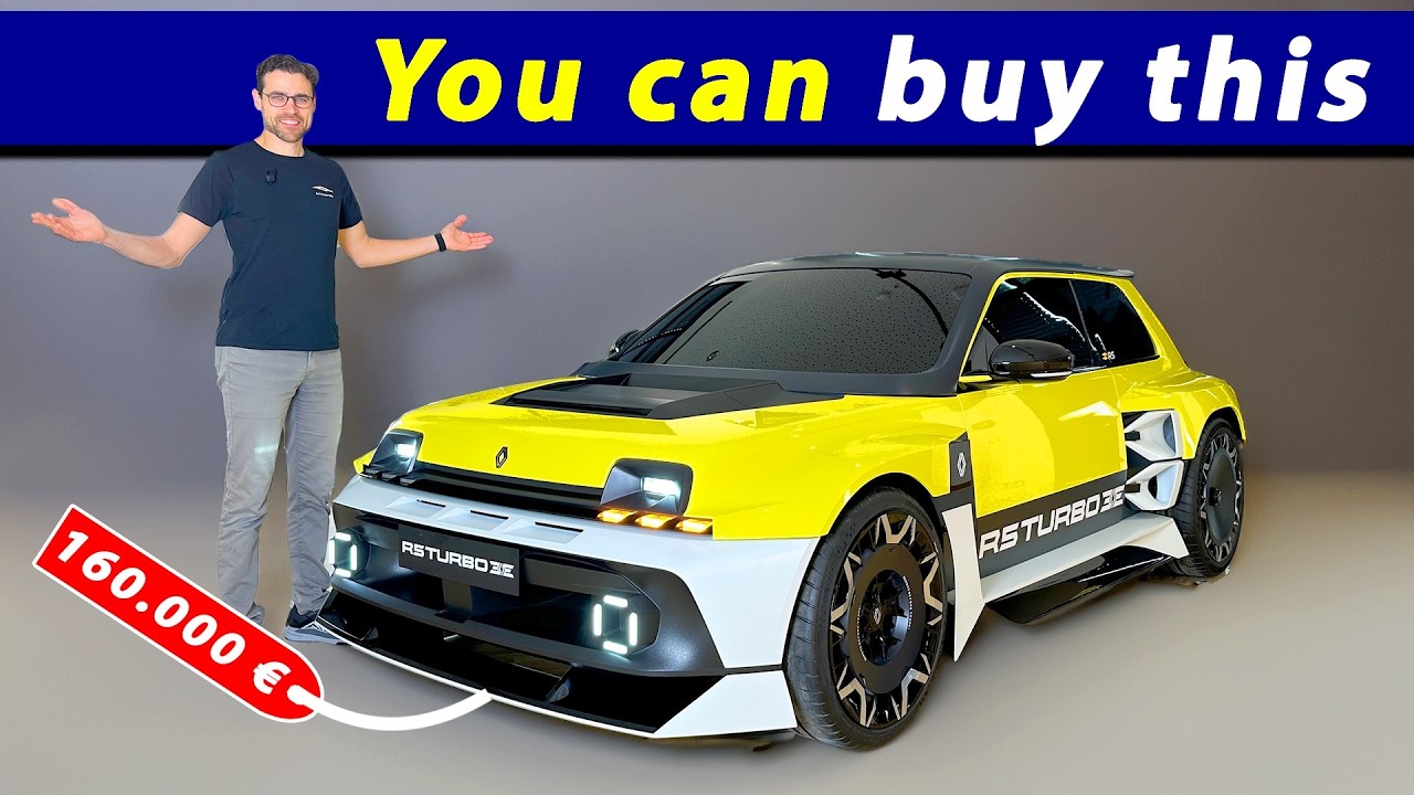 The Renault R5 Turbo 3E is a 160.000 Euro Super Hot Hatch! 😮