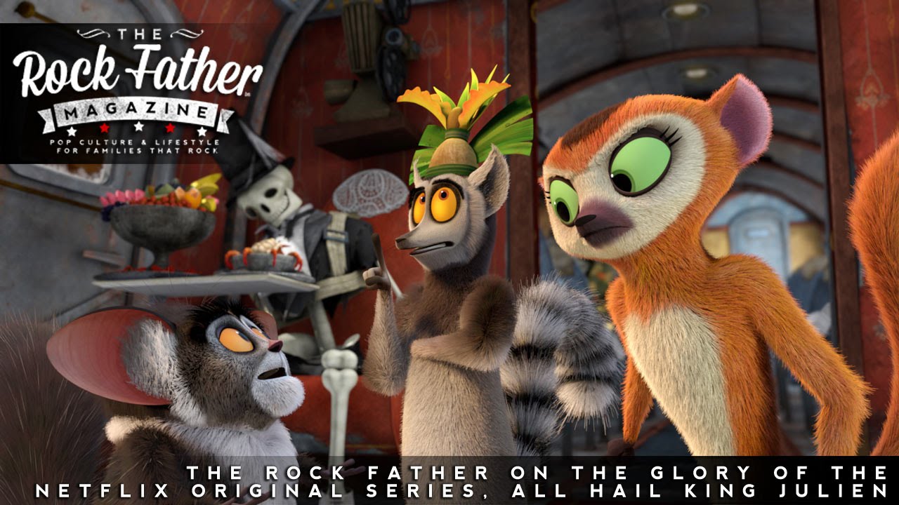 THE ROCK FATHER discusses the Netflix Original Series - All Hail King Julien