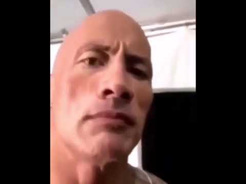 The rock meme