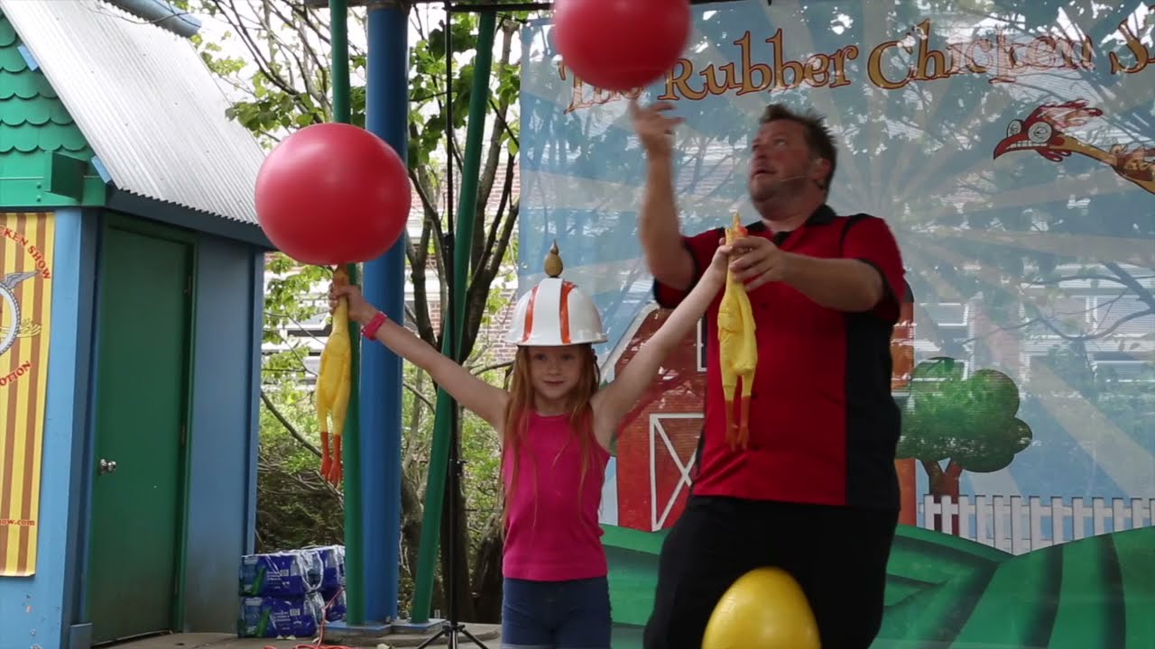 The Rubber Chicken Comedy Variety Show: Promo - Juggling, Magic & Rubber Chickens!
