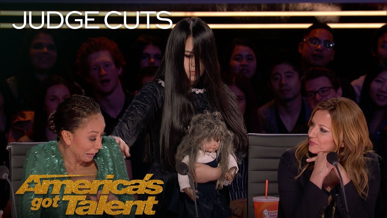 The Sacred Riana Summons A Terrifying Imaginary Friend - America's Got Talent 2018
