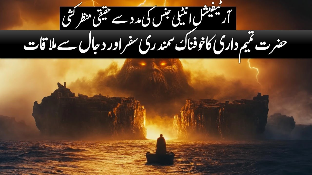 The Sahabi Who Met Dajjal on a Mysterious Island – Chilling Prophecy of the End Times | Urdu | Hindi