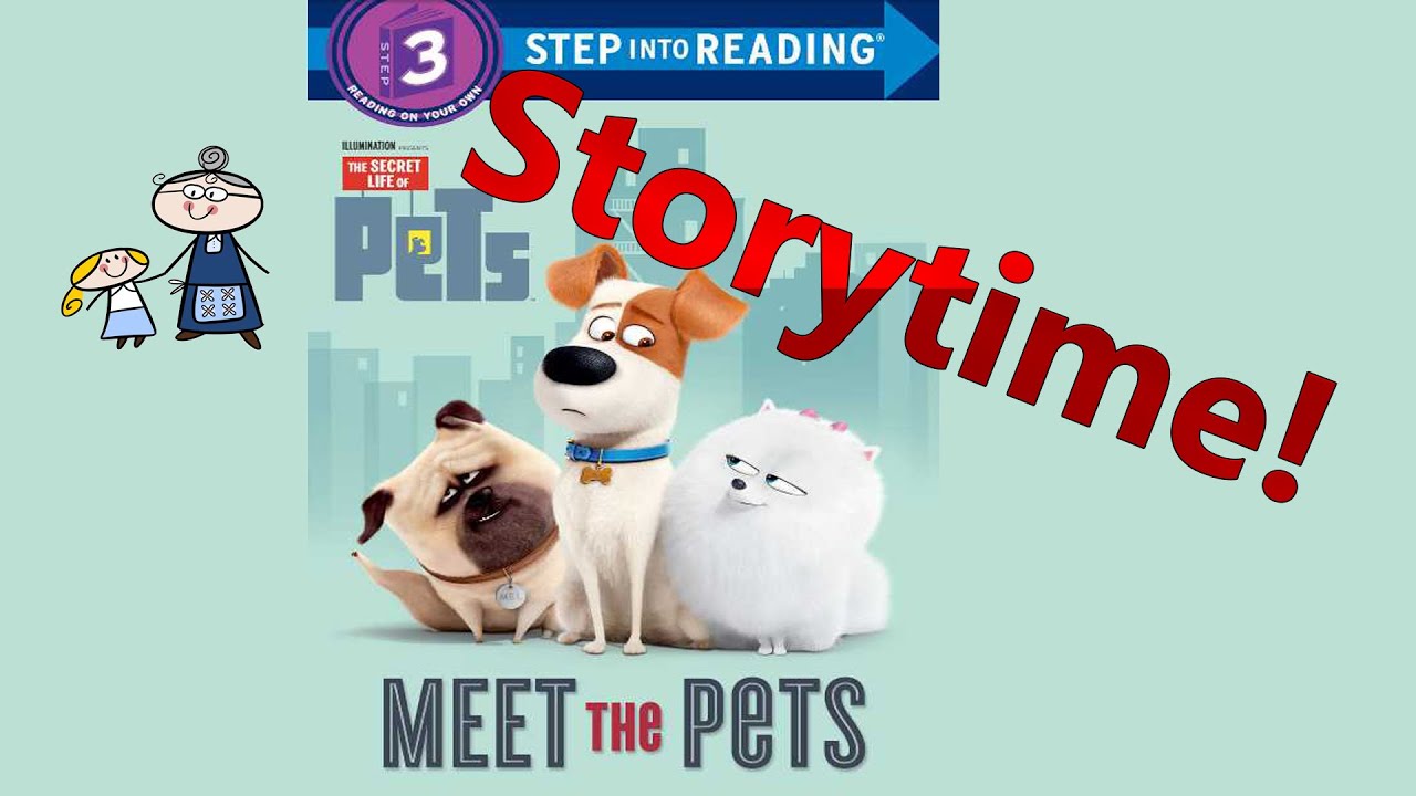 The Secret Life of Pets Read Along ~ MEET THE PETS ~ Story Time ~  Bedtime Story Read Aloud Books
