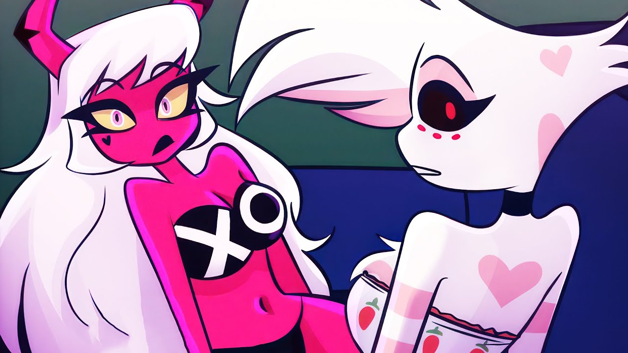 The Secret of Verosika x Angel Dust 😈  | Hazbin Hotel Comic