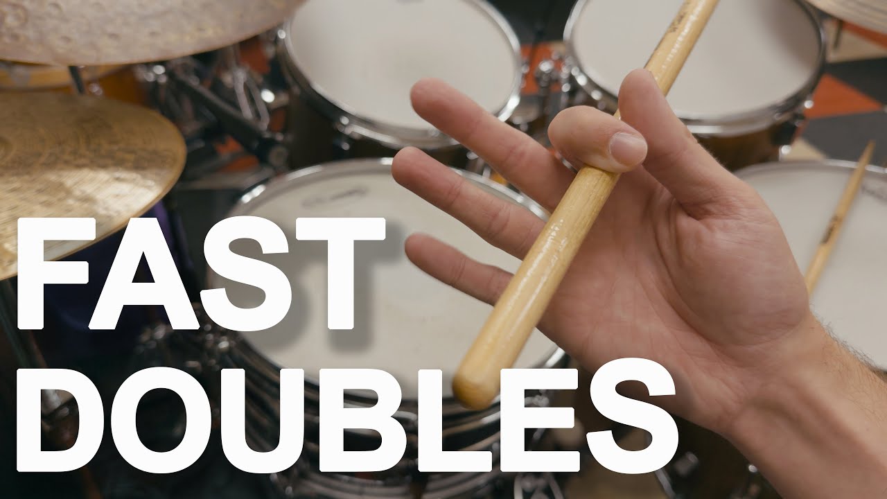 The Secret to FAST Double Strokes