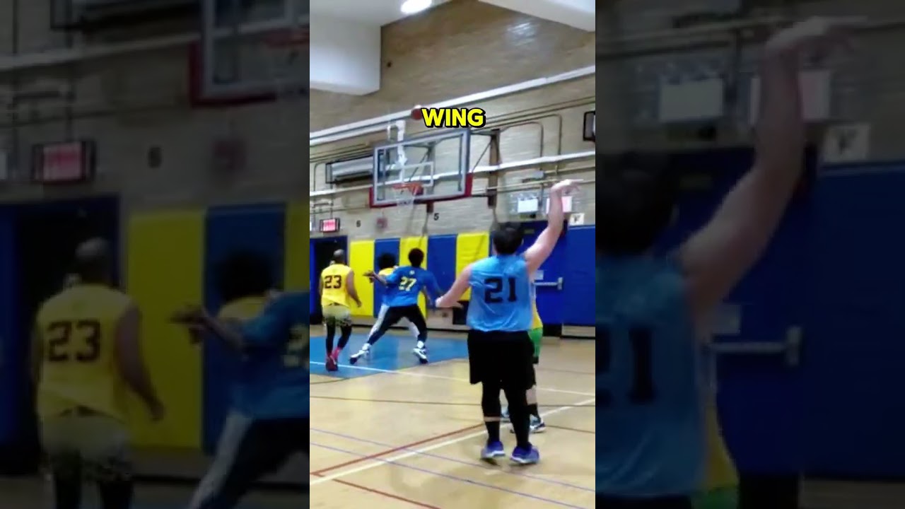 The secret to open 3 pointers  #basketball #recleague #3pointers