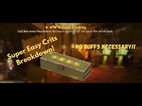 The Secrets of Limit Breaking Unveiled!! Super Easy Crits -Fallout 76