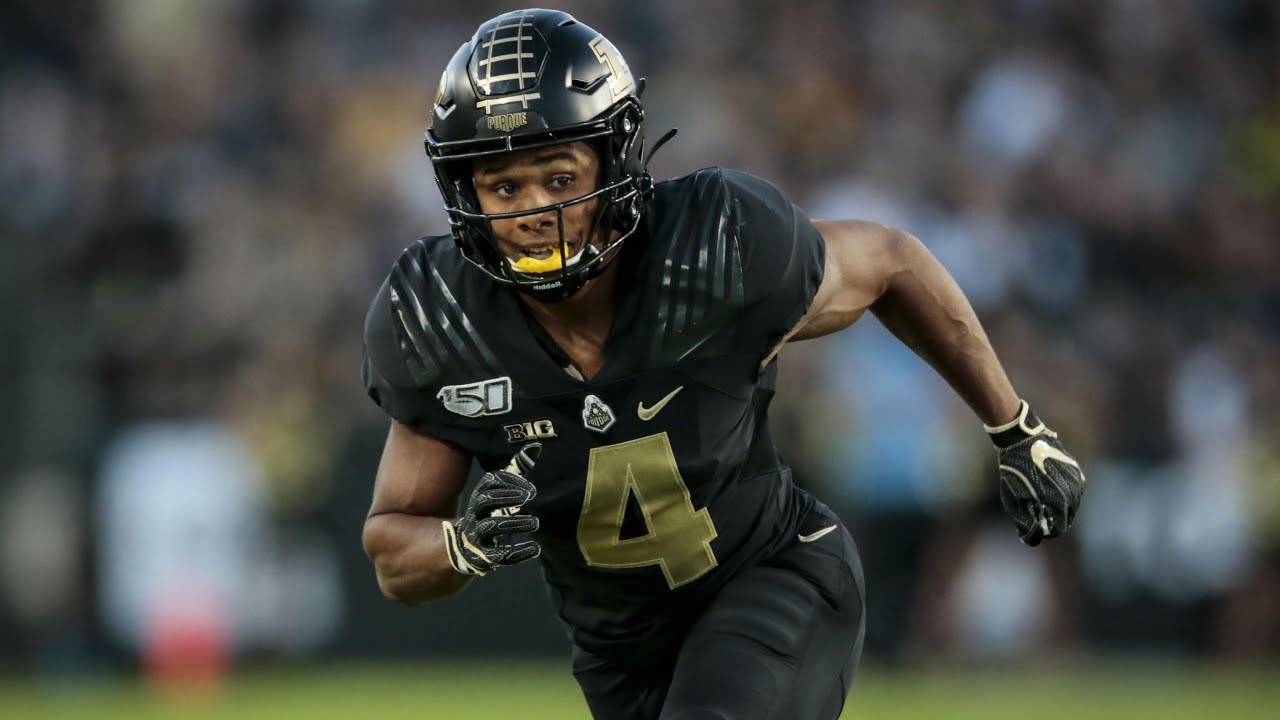 The Shiftiest Player in College Football 💨 Rondale Moore Purdue Highlights 🚂 || HD