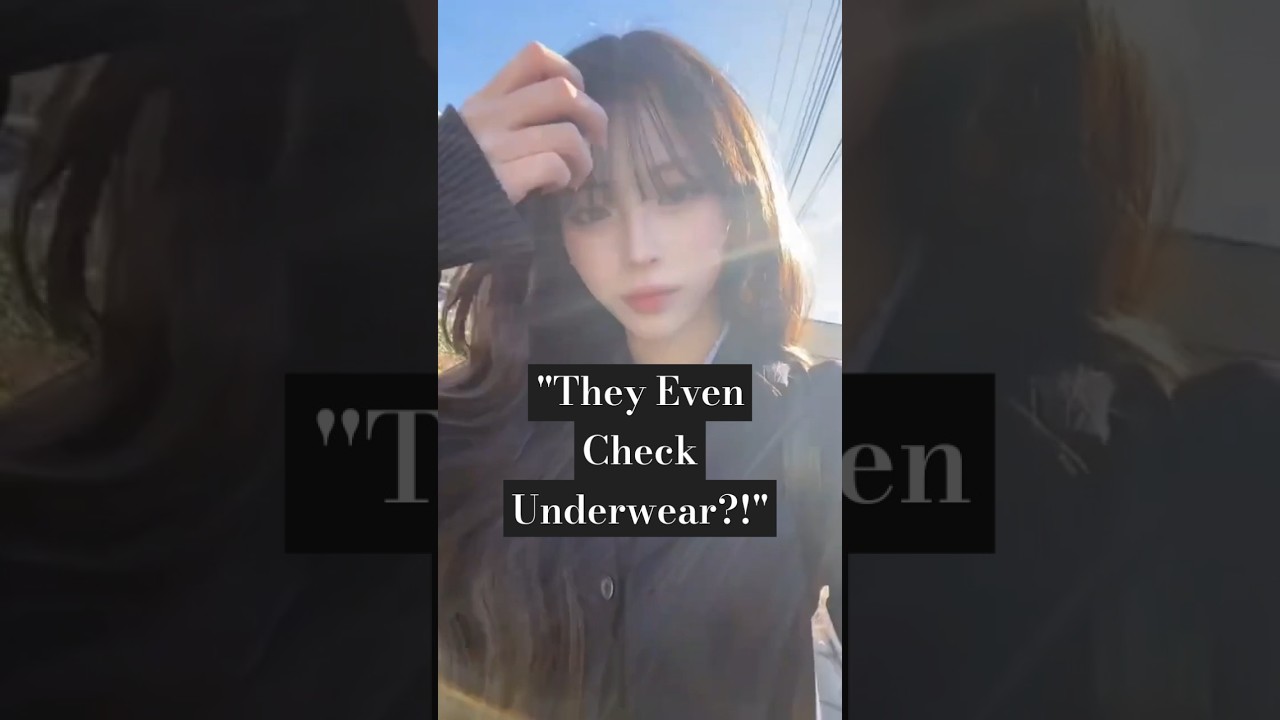The Shocking Truth Behind Japanese School Uniform Rules! 😱 #shortsvideo #trending