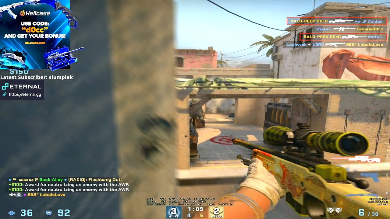 THE SICKEST 1V5 SITUATION EVER..