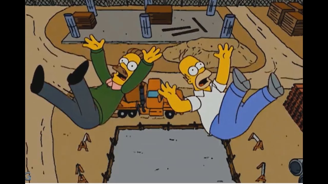 THE SIMPSONS - Spectacular Chase !