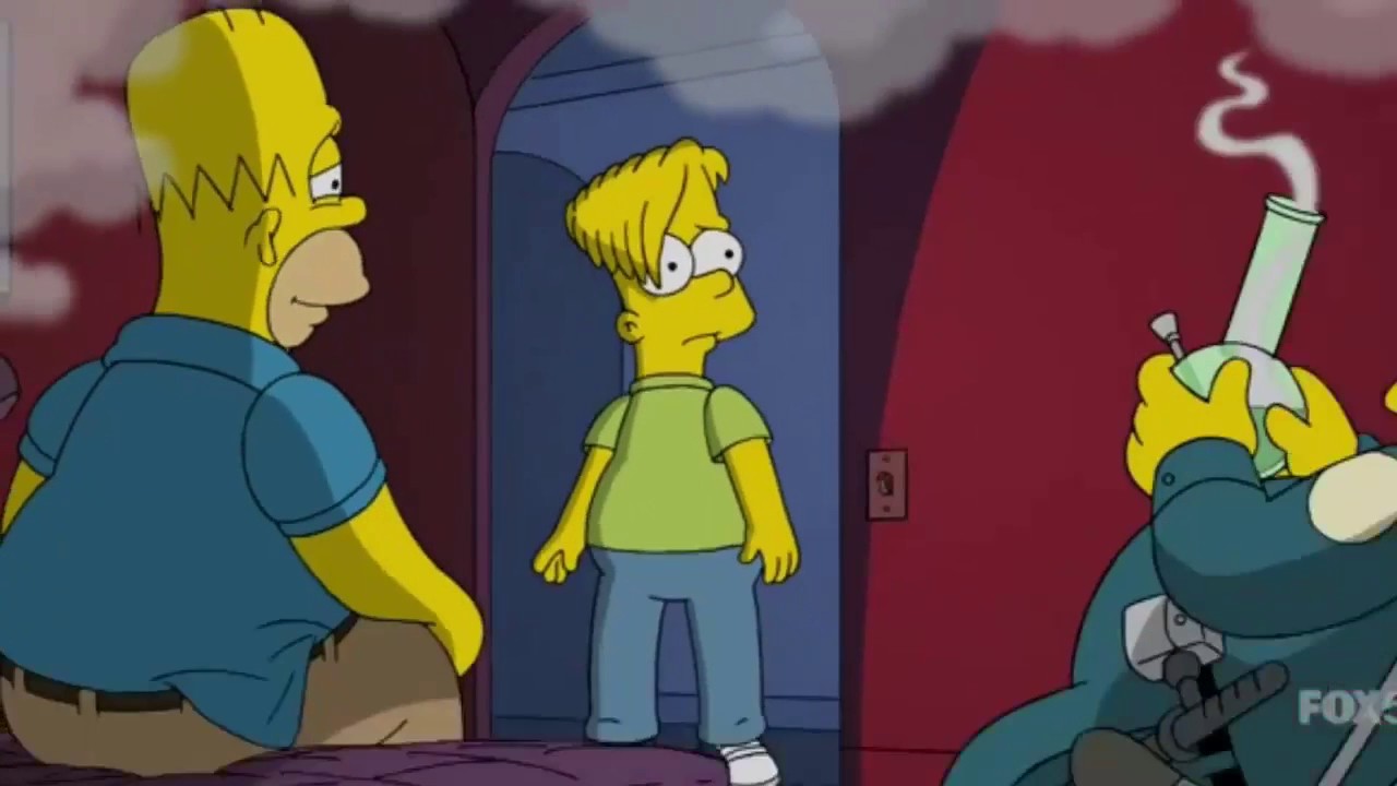 The Simpsons - Teenager Bart Party