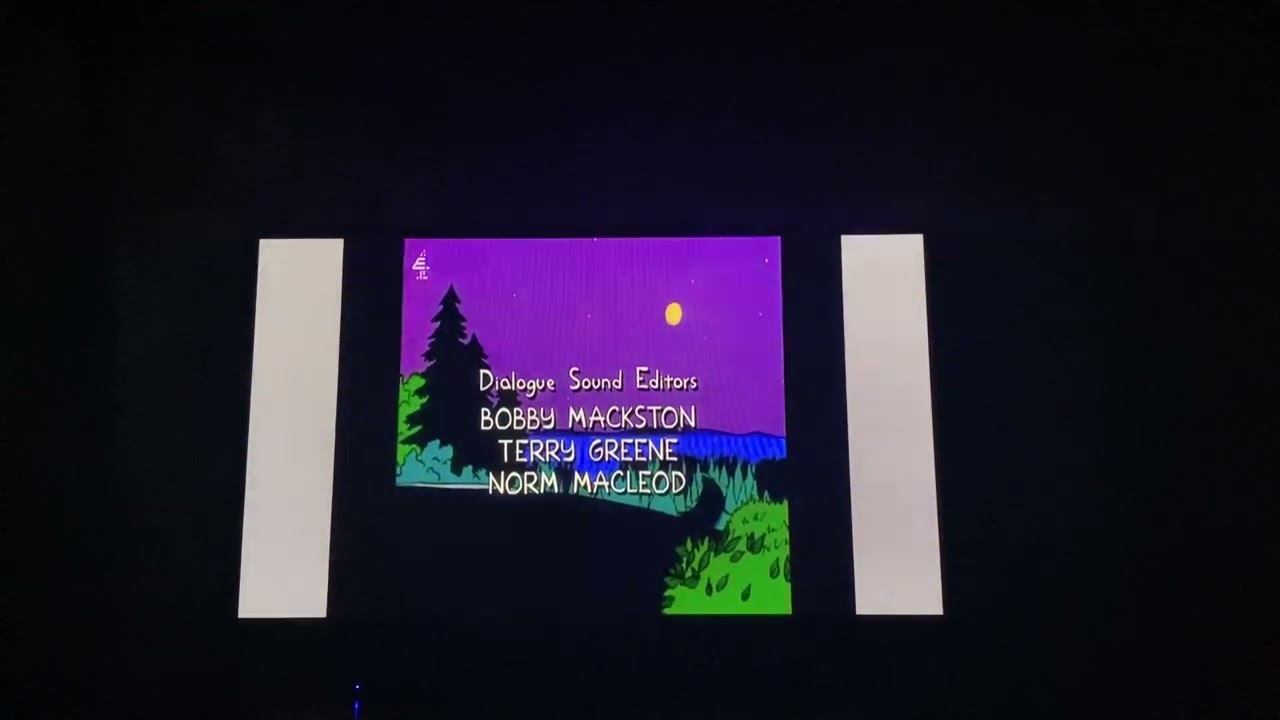 The Simpsons end credits 1997