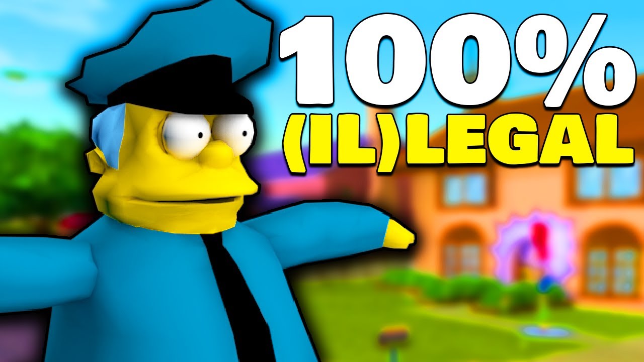 The Simpsons: Hit & Run, 100% (IL)LEGAL Edition™