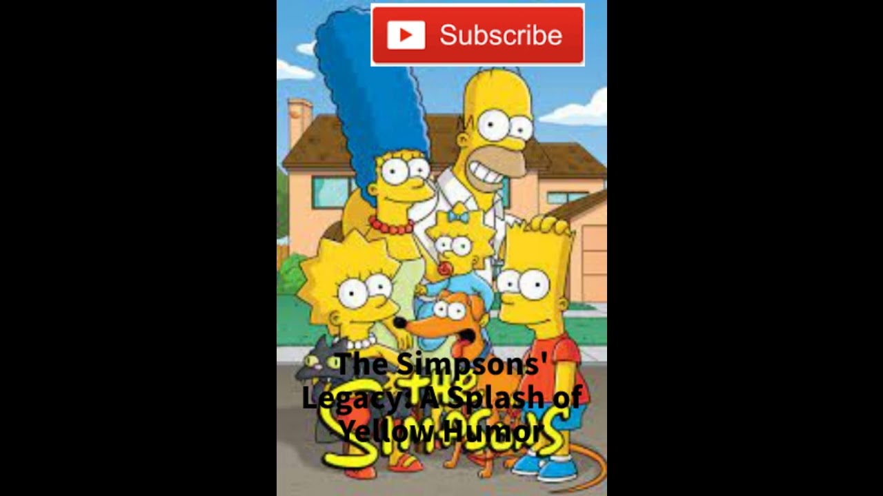 The Simpsons' Legacy: A Splash of Yellow Humor