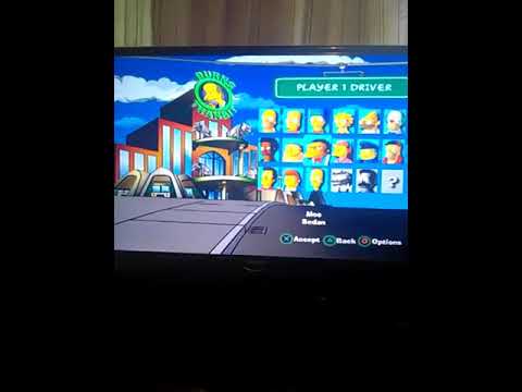 The Simpsons Road Rage Game Over 3