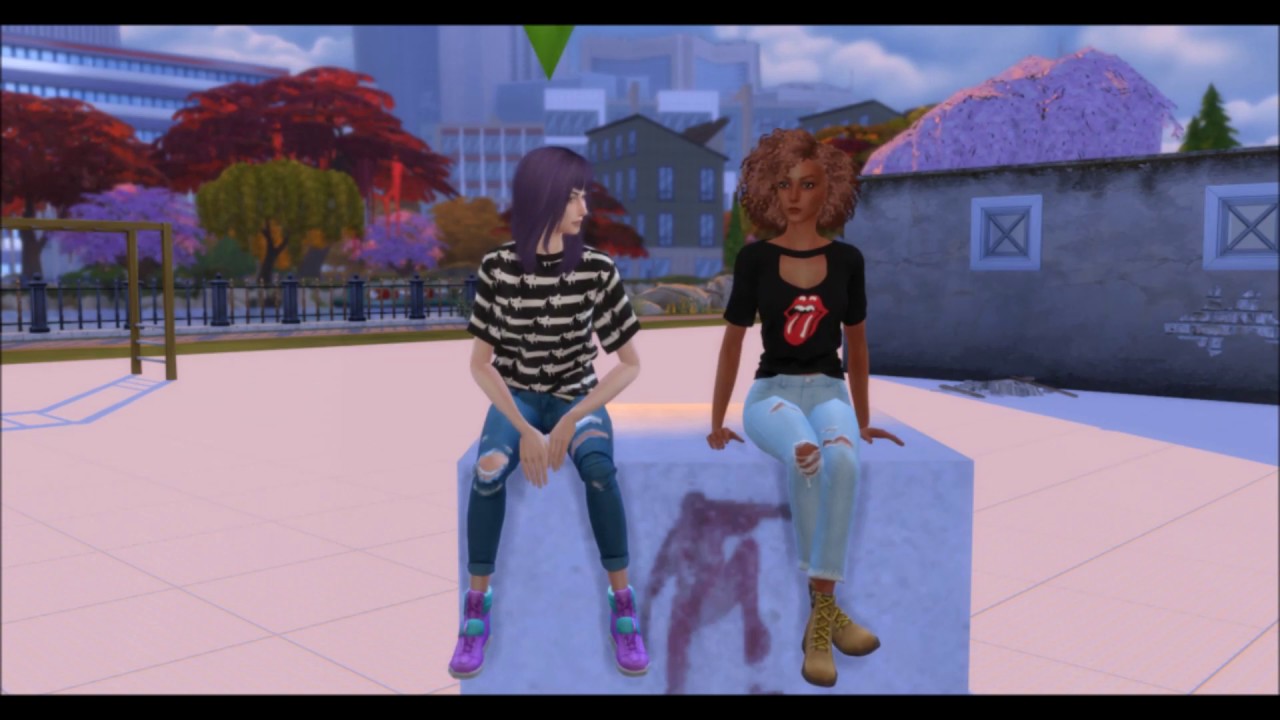 The sims 4 Skateboard Skate Park Animation Pack