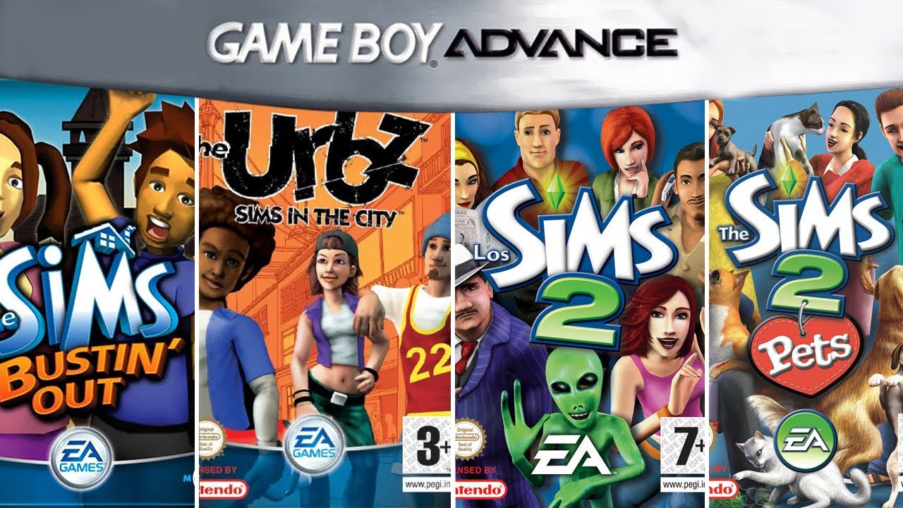 The Sims Games for GBA