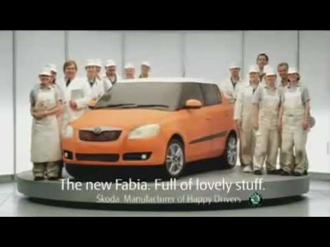 The Skoda Fabia TV Advert 