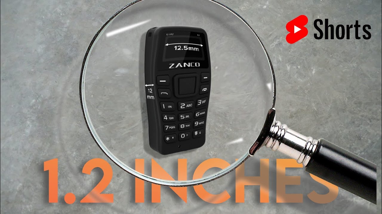 The SMALLEST Phone In The World!👀