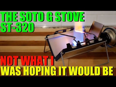 The Soto G-Stove - NOT What I Was Hoping For