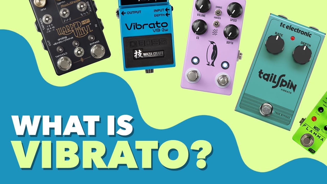 The Sound and History of Vibrato (Univibe, BOSS VB-2, JHS Emperor, Chase Bliss Warped Vinyl)