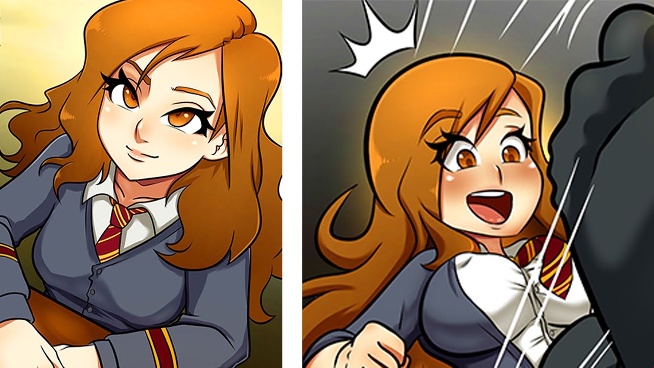 The Spell That Transformed Hermione | Harry Potter comic dub