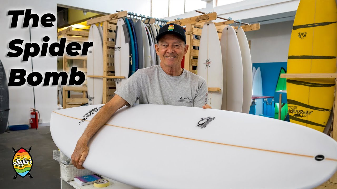 The Spider Bomb from Safari Surfboards