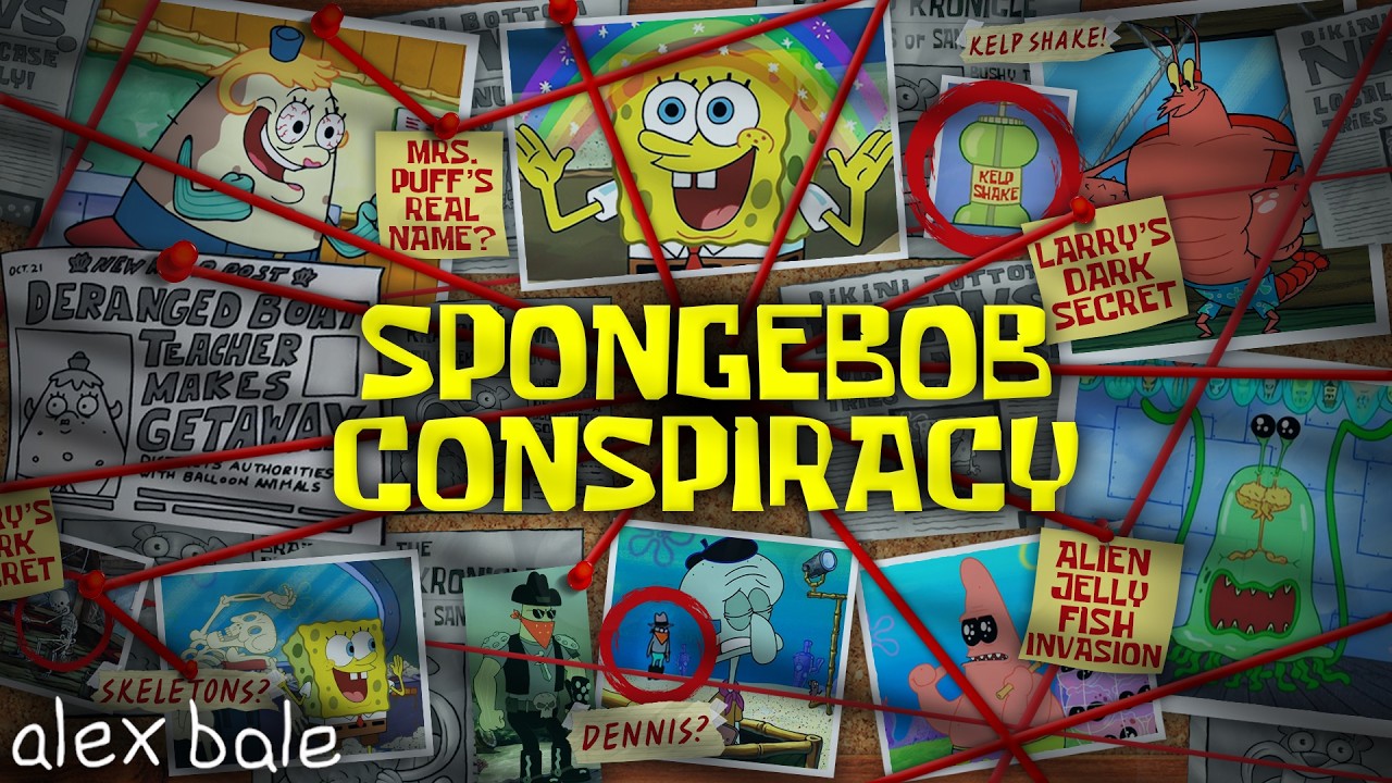 The SPONGEBOB CONSPIRACY Compilation (with 8 NEW MINI THEORIES!)