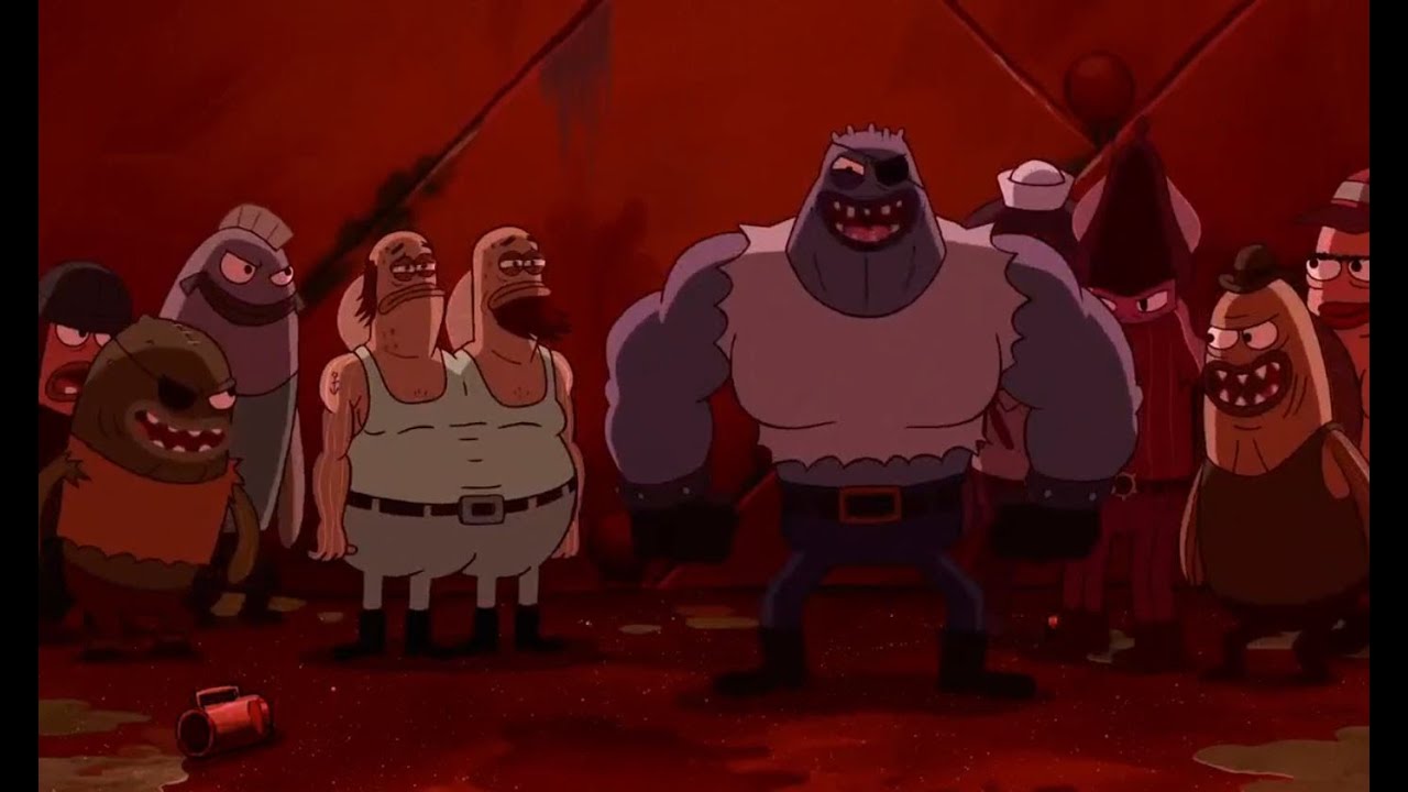 The SpongeBob SquarePants Movie - Thug Tug Scene