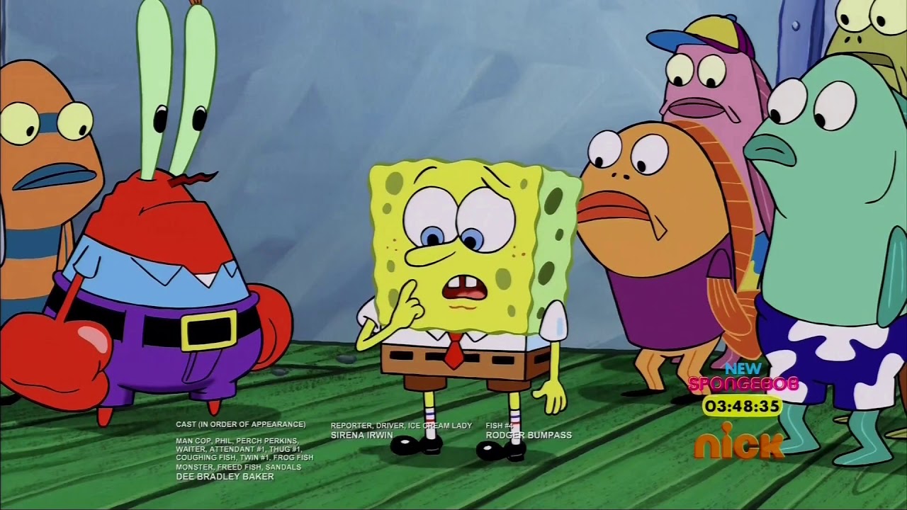 The SpongeBob SquarePants Movie Credits (Nickelodeon, September 7, 2015)