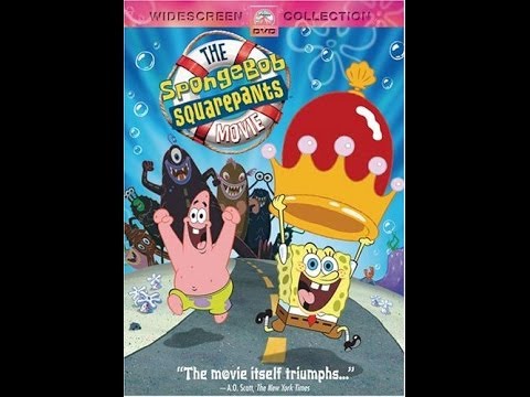 The Spongebob Squarepants Movie DVD Unboxing