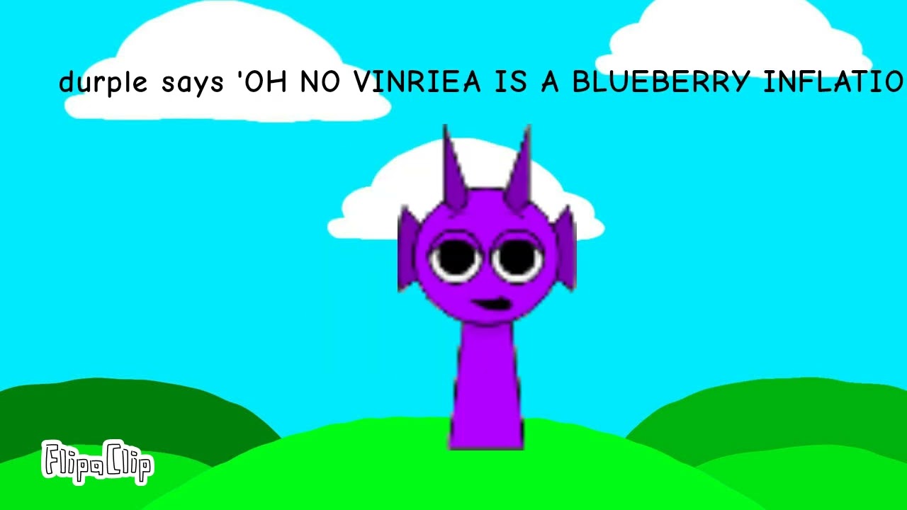 the sprunki show 1: vineria blueberry inflation