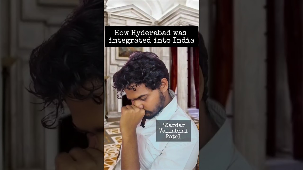 The story of HYDERABAD merger! #shorts #history #hyderabad