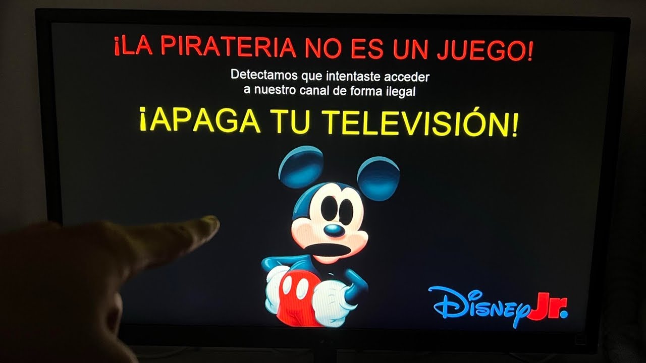 THE STRANGE CASE OF THE DISNEY JUNIOR ANTI-PIRACY SCREENS