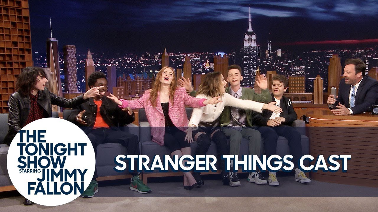 The Stranger Things Cast Teaches Jimmy the 