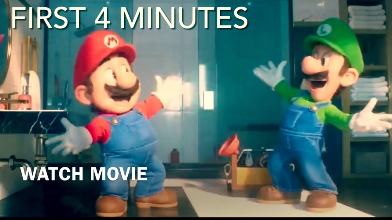 The Super Mario Bros. Movie | “First 4 Minutes”| Sneak peek!