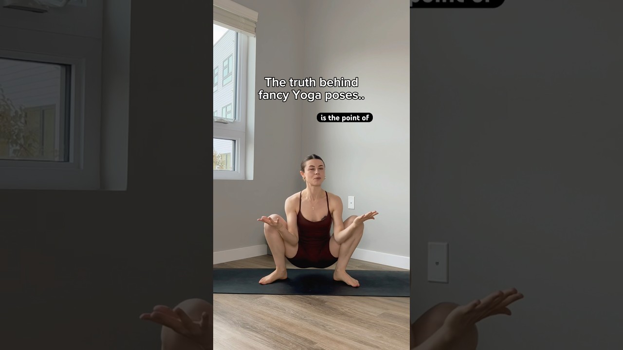 The SURPRISING truth about fancy yoga poses ⬆️