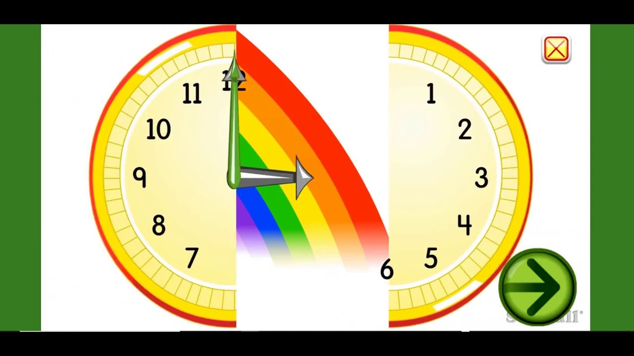 THE TIME and DAYS OF WEEK song for kids, KG, english, learn to tell time STARFALL